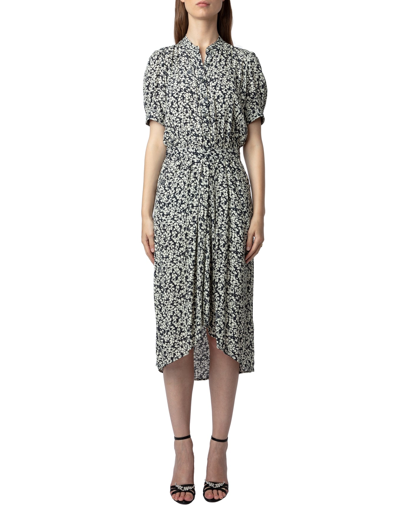 Women | Rima Crepe Bico Flowers | Vanille