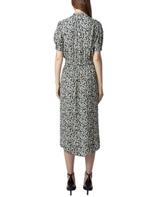 Women | Rima Crepe Bico Flowers | Vanille