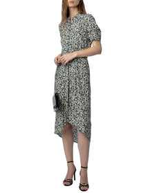 Women | Rima Crepe Bico Flowers | Vanille