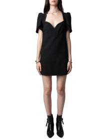 Women | Roxelle Crepe Strass | Noir