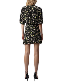 Women | Rozom Soft Crinkle Roses | Noir