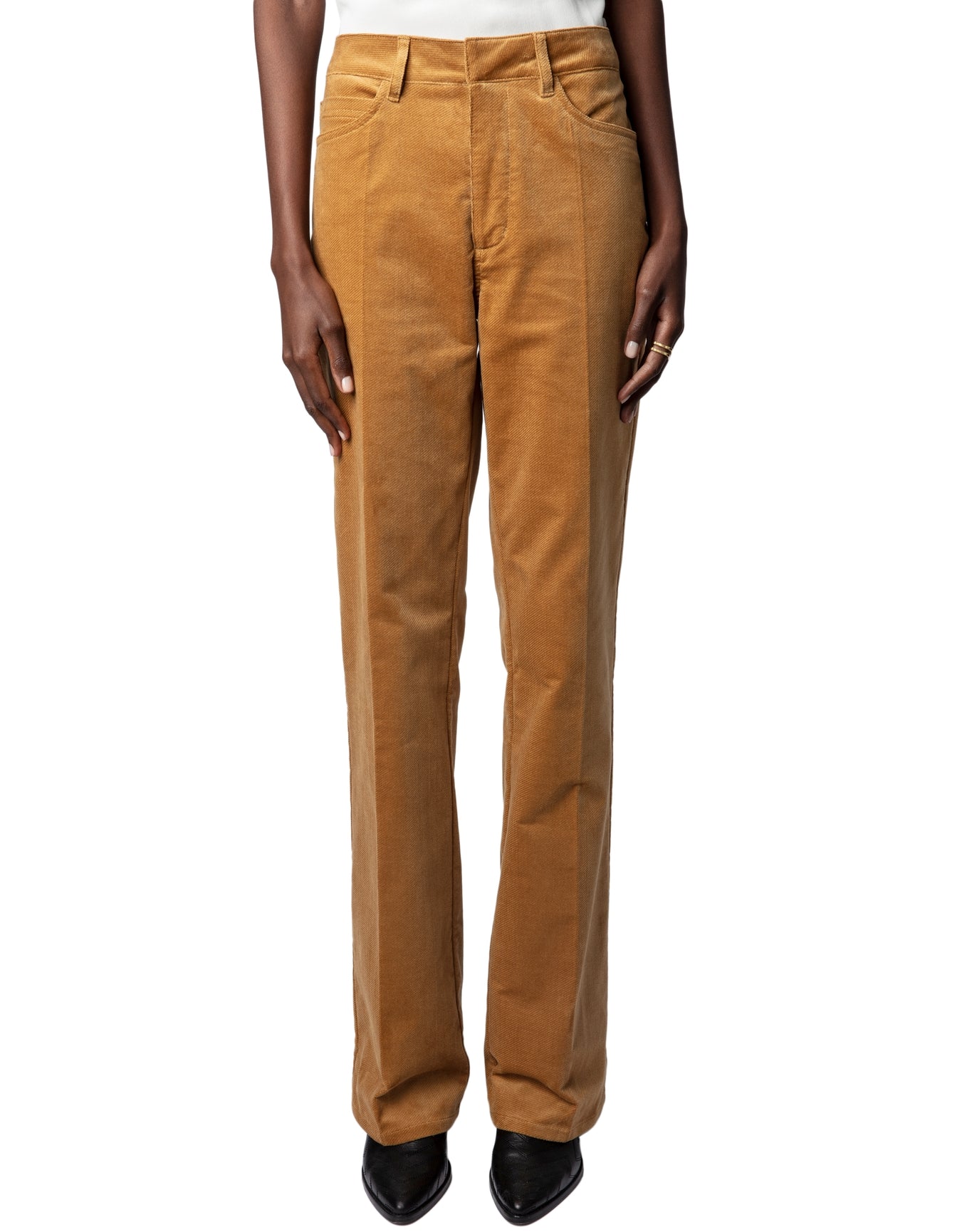 Women | Pistol Velvet Used | Ocre