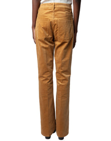 Women | Pistol Velvet Used | Ocre