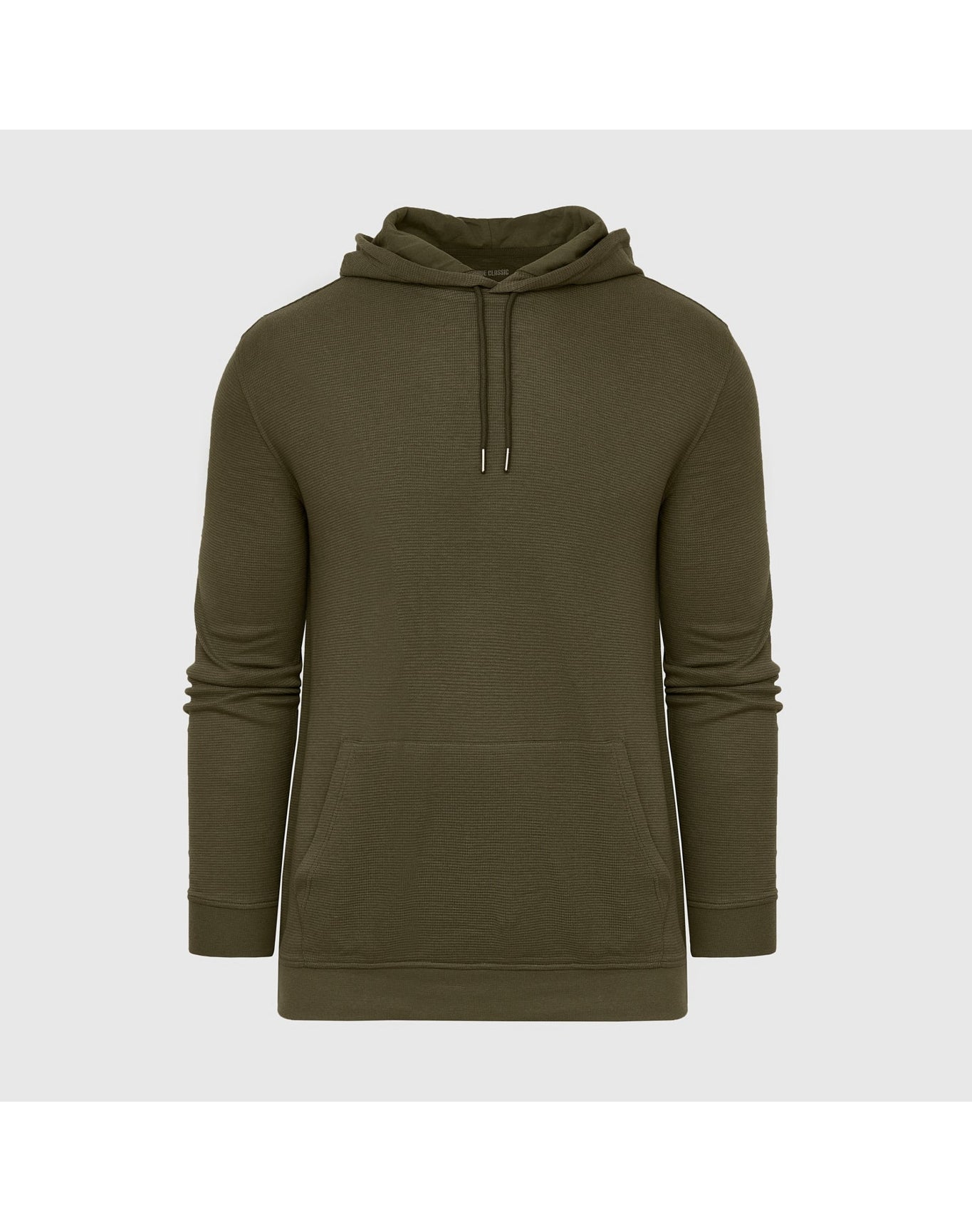 Waffle Hoodie | Military Green