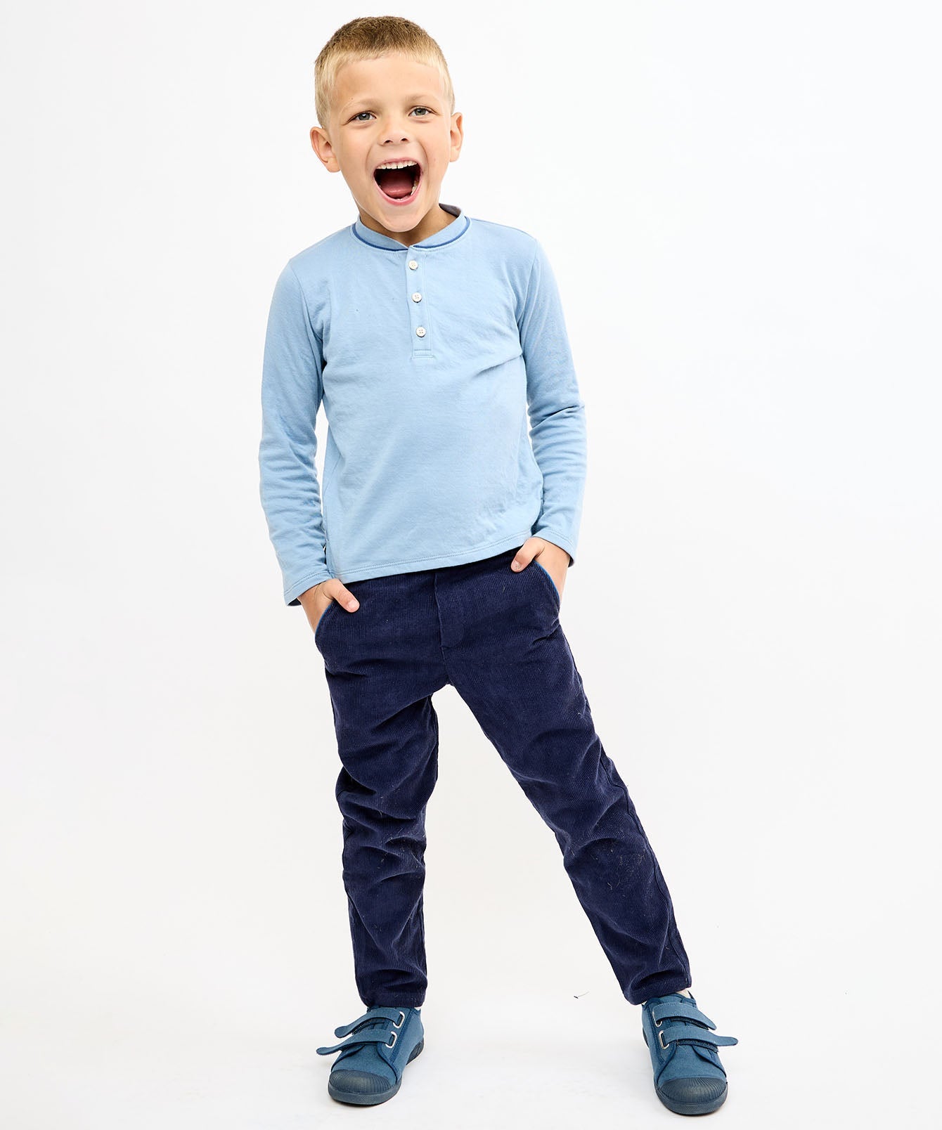 Boys | Walken Slim Pant | Blue