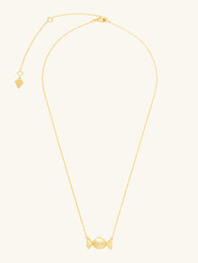 Sweetest Thing Locket Necklace | 5A Grade Cubic Zirconia | 14K Gold Plated Brass