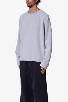 Washed Thermal L x S Tee | Heather Grey