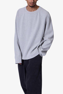 Washed Thermal L x S Tee | Heather Grey