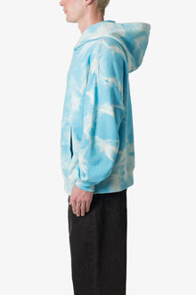 Water Wash Hoodie | Blue