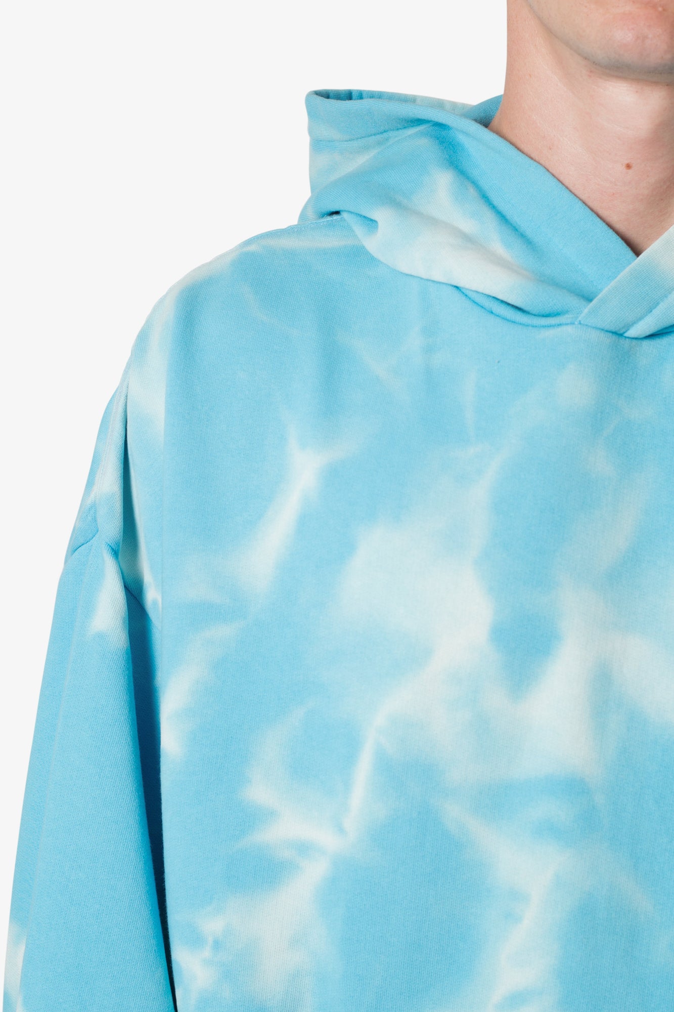 Water Wash Hoodie | Blue