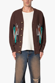 Western Cardigan Sweater | Multi
