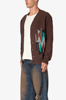 Western Cardigan Sweater | Multi