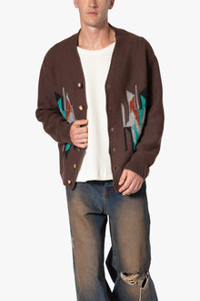 Western Cardigan Sweater | Multi
