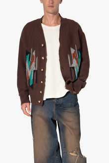 Western Cardigan Sweater | Multi