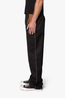 Western Piping Pants | Black
