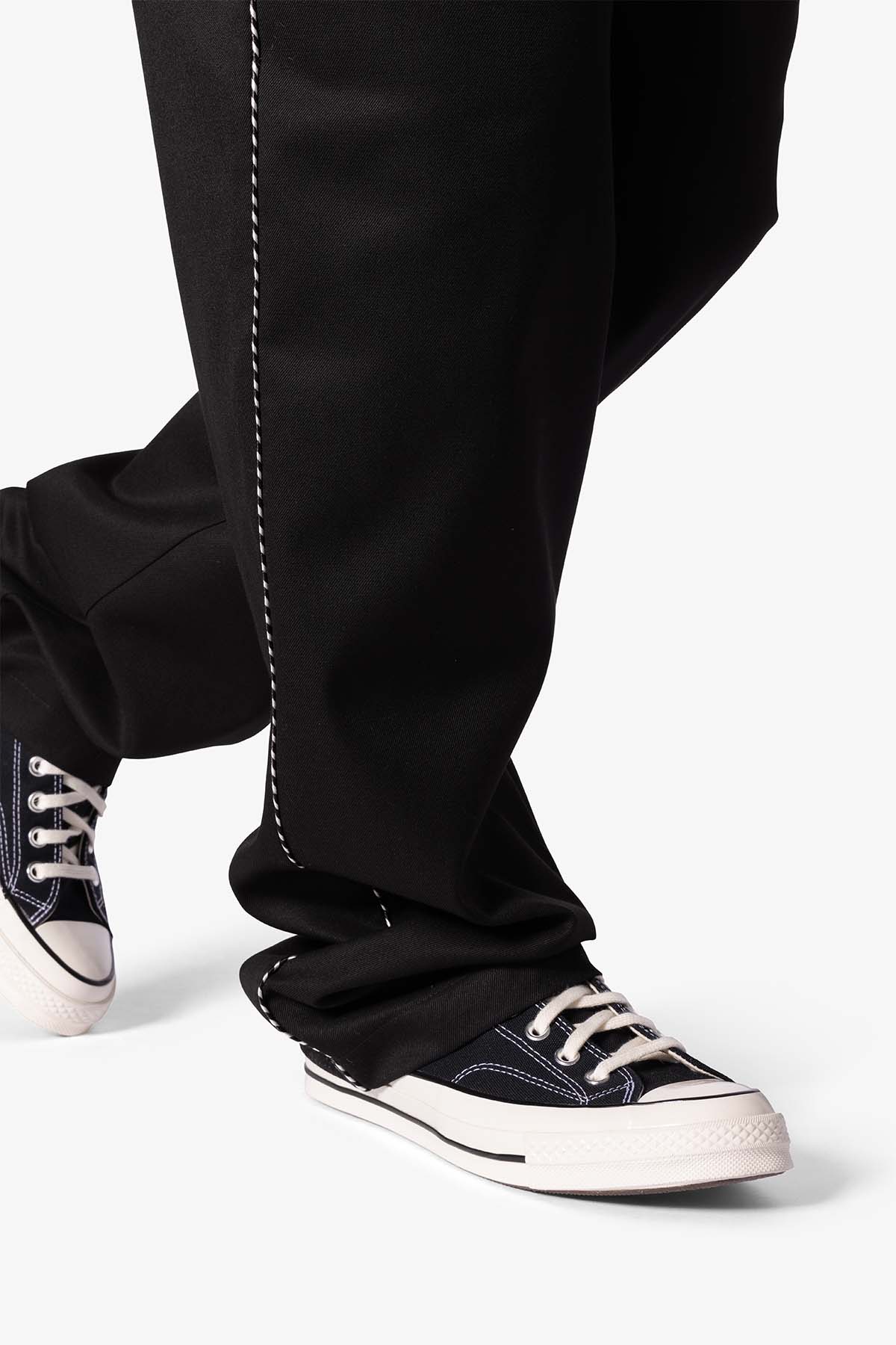 Western Piping Pants | Black