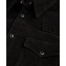 Western-Style Corduroy Shirt | Men | Black