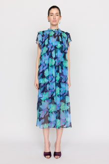 Vera Dress | Midnight Waterlily