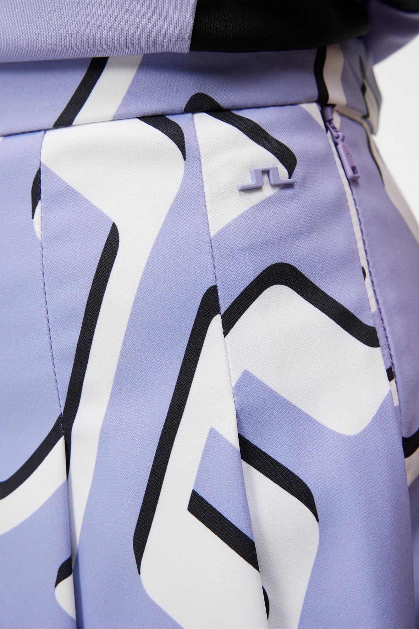 Women | Adina Print Skirt | Bridge Wave Sweet Lavender