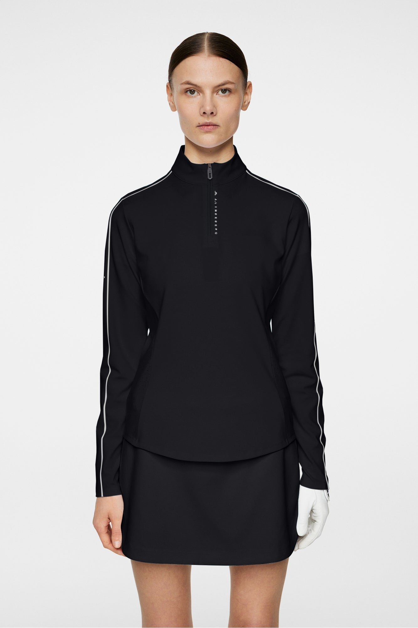 Women | Adiola Quarter Zip Mid Layer | Black