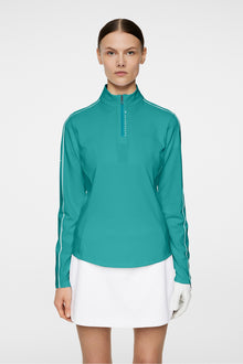 Women | Adiola Quarter Zip Mid Layer | Teal