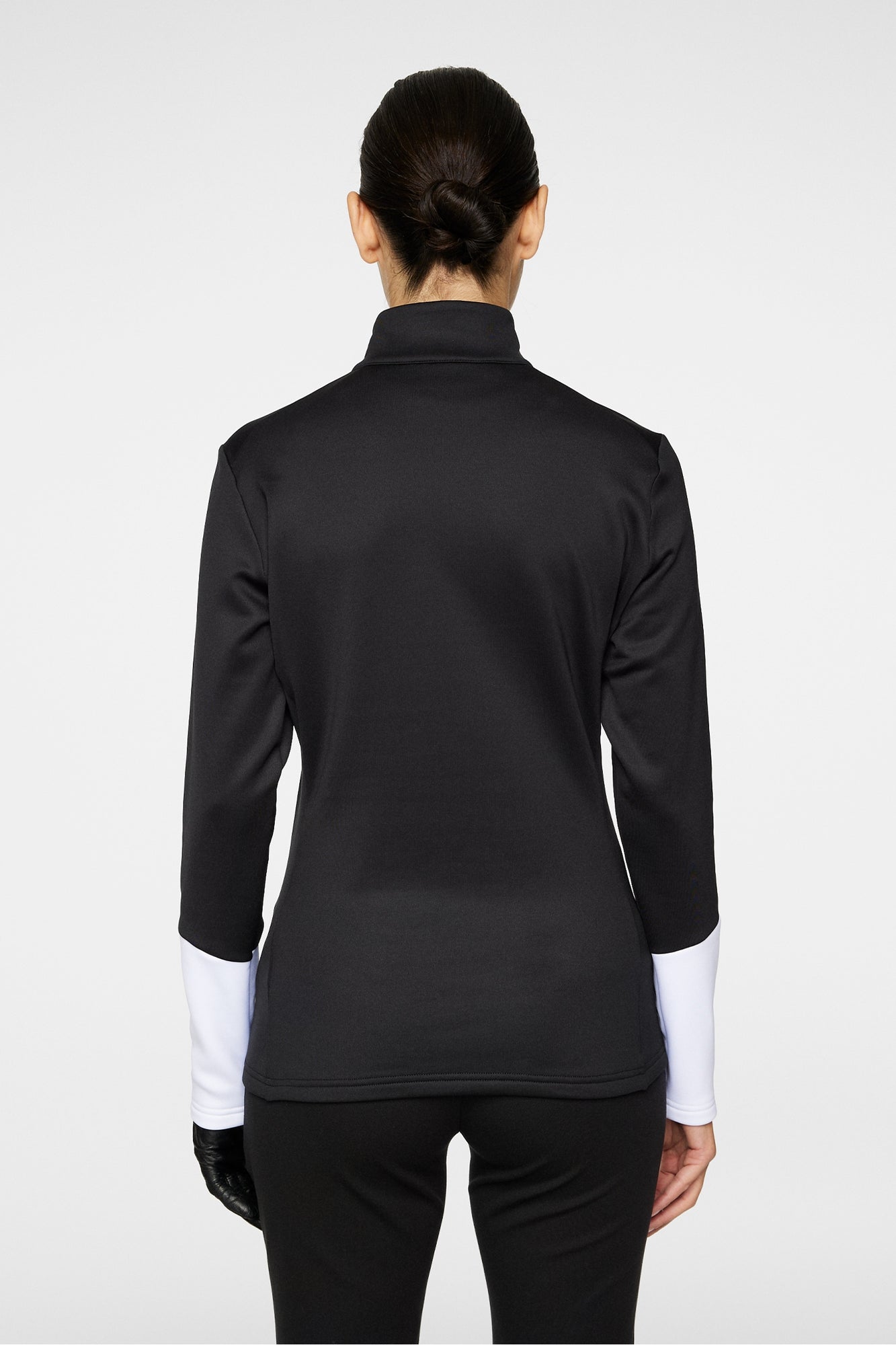 Women | Aerial Quarter Zip Mid Layer | Black