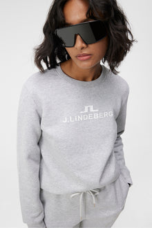 Women | Alpha Creneck | Light Grey Melange