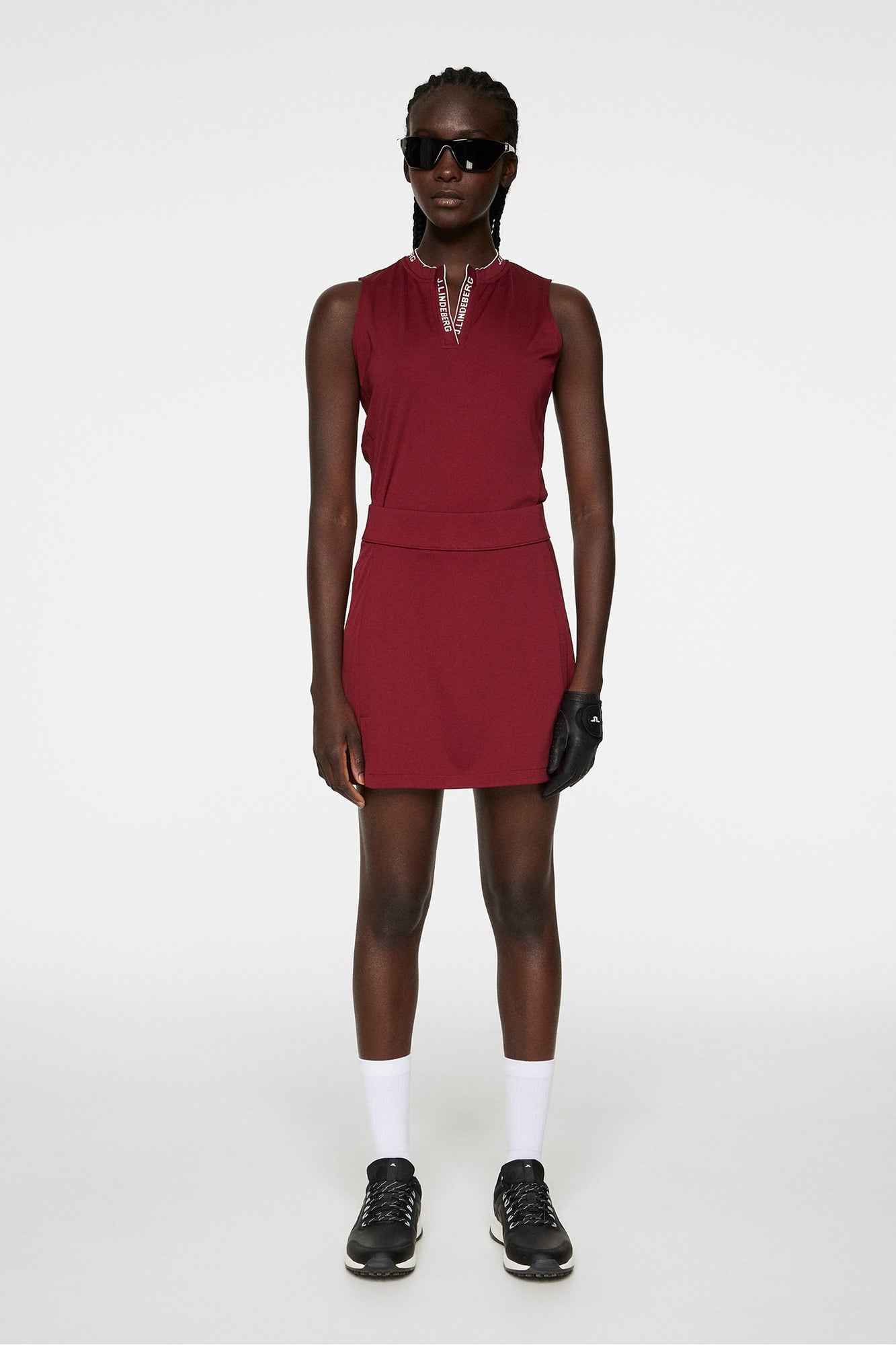 Women | Amelie Mid Skirt | Cabernet