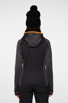 Women | Elana Full Zip Hood | Asphalt