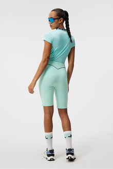 Women | Francesca Short Tights | Aruba Blue