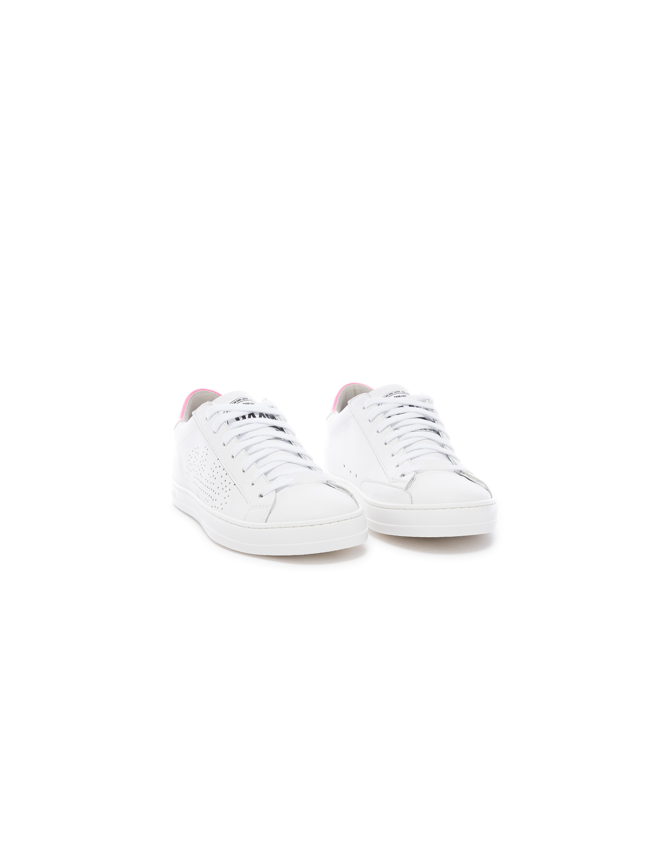 Women | John Recycled | White x Fuschia