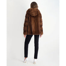 Women | Mink Parka | Brown