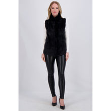 Women | Mink Vest | Dark Gray