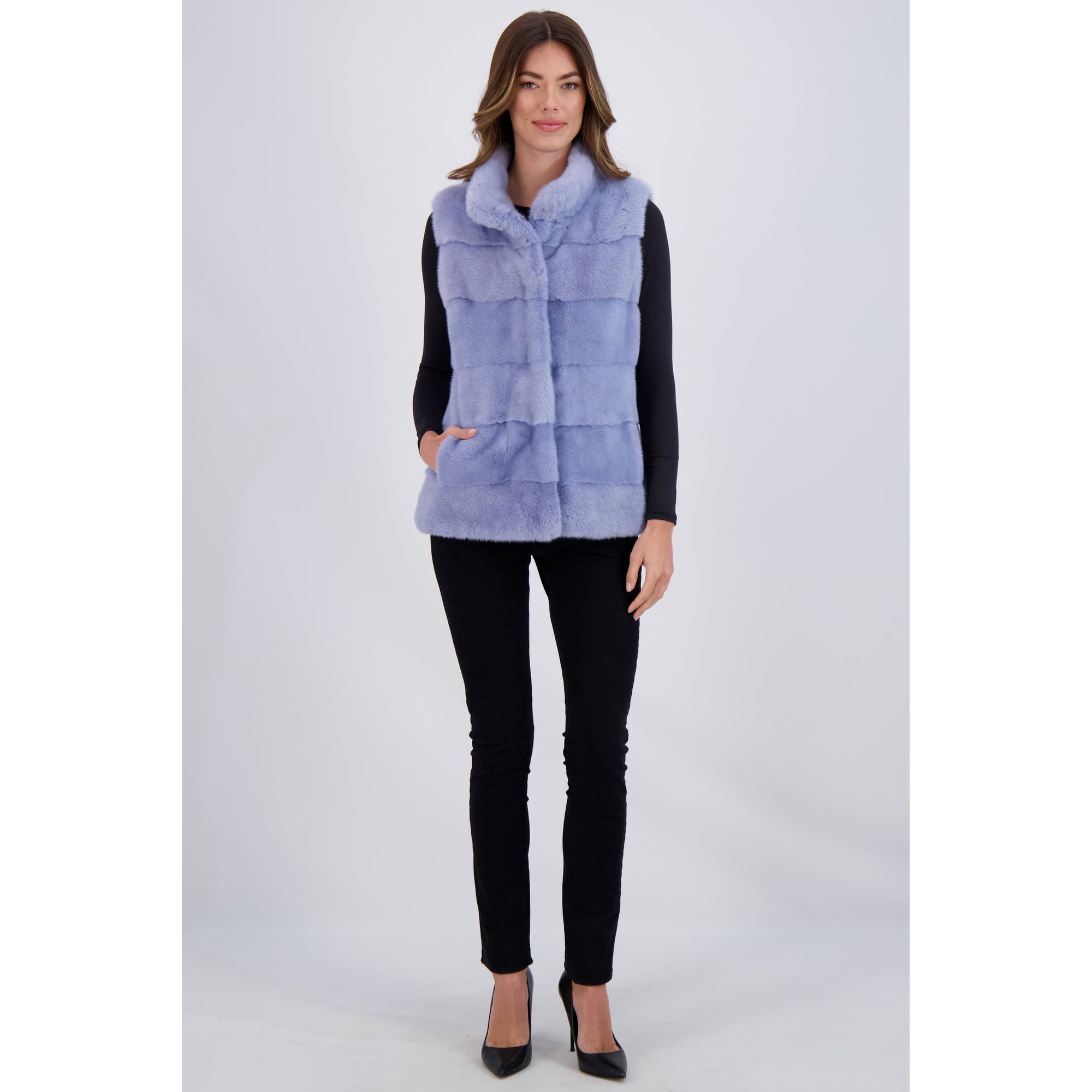 Women | Mink Vest | Pervinca