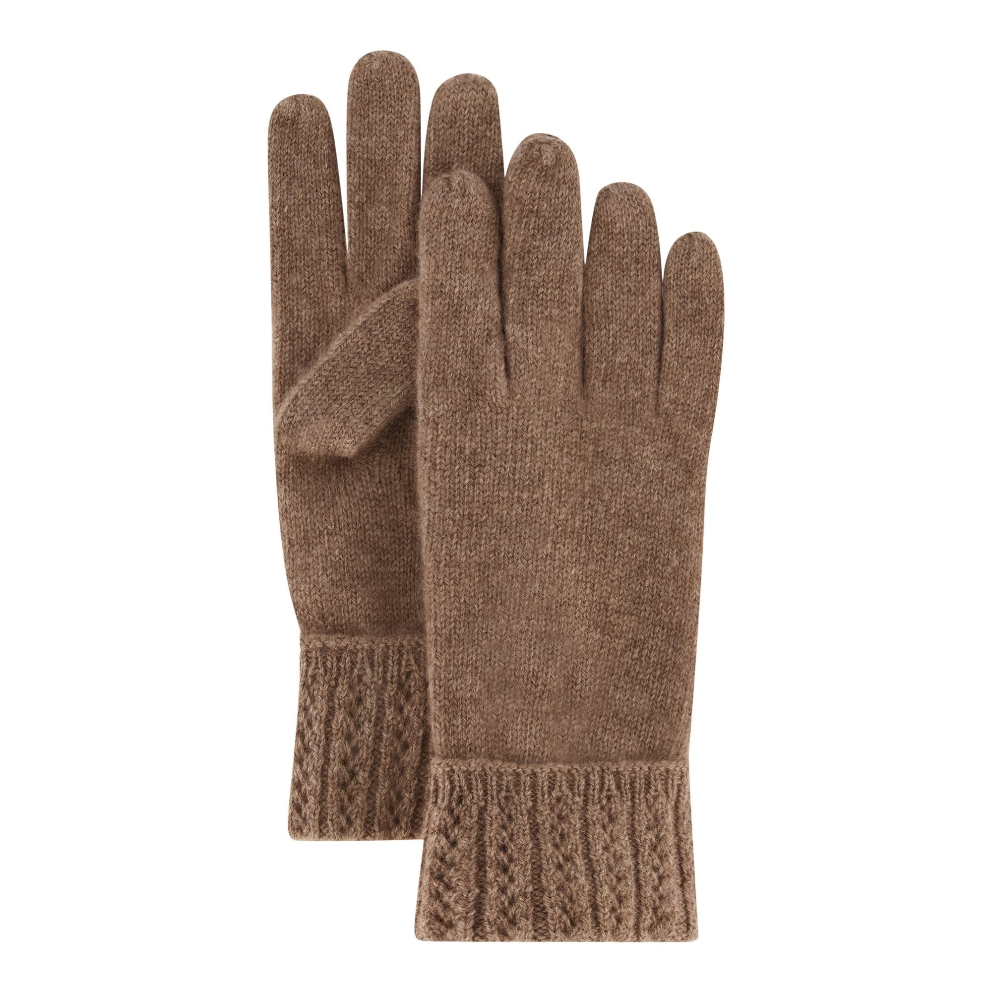 Women | Select Cashmere Gloves | Khaki