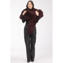 Women | Select Lamb Shawl | Burgundy