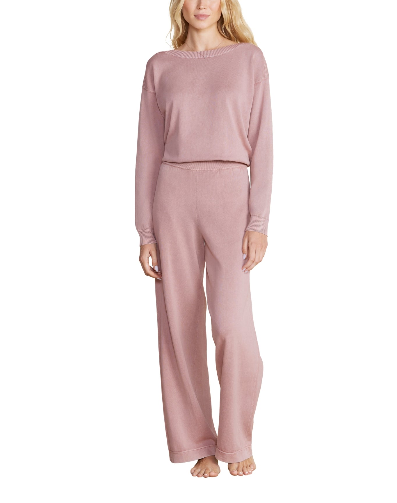 Women | Sunbleached Seamed Pant | Teaberry