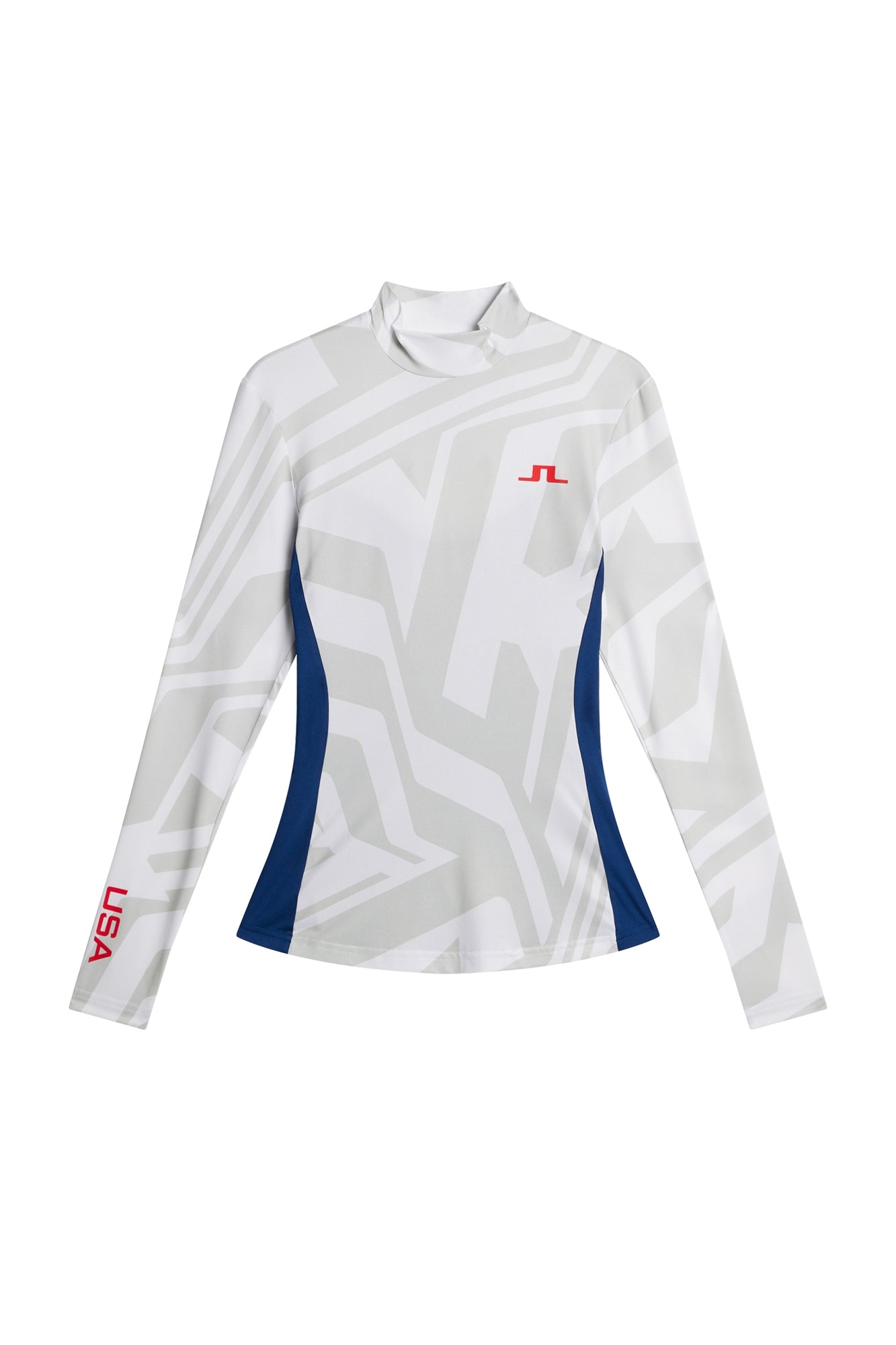 Women | Sylvie Compression Top | Us Golf White