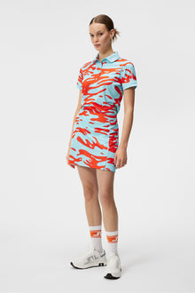 Women | Tour Tech Print Polo | Neptune Atomizer