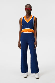 Women | Wanda Knitted Pant | Estate Blue