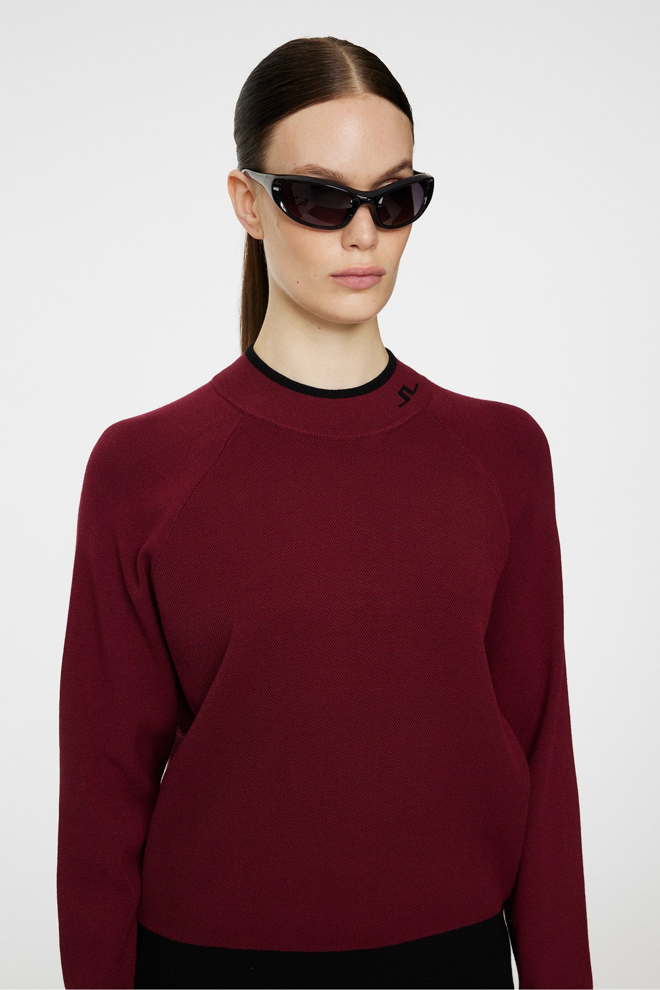 Women | Zoe Knitted Sweater | Cabernet