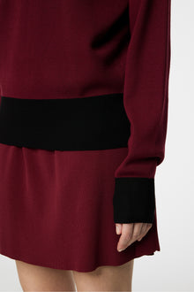 Women | Zoe Knitted Sweater | Cabernet