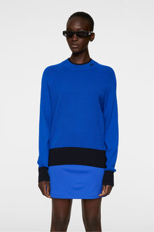 Women | Zoe Knitted Sweater | Club Blue