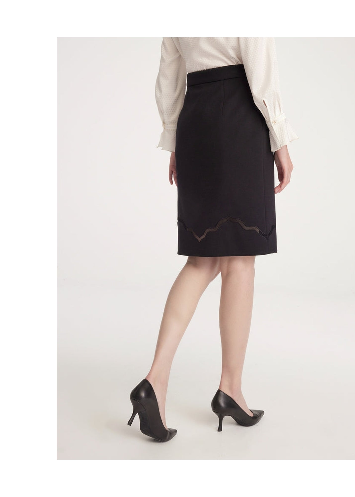 Wool Skirt | Black