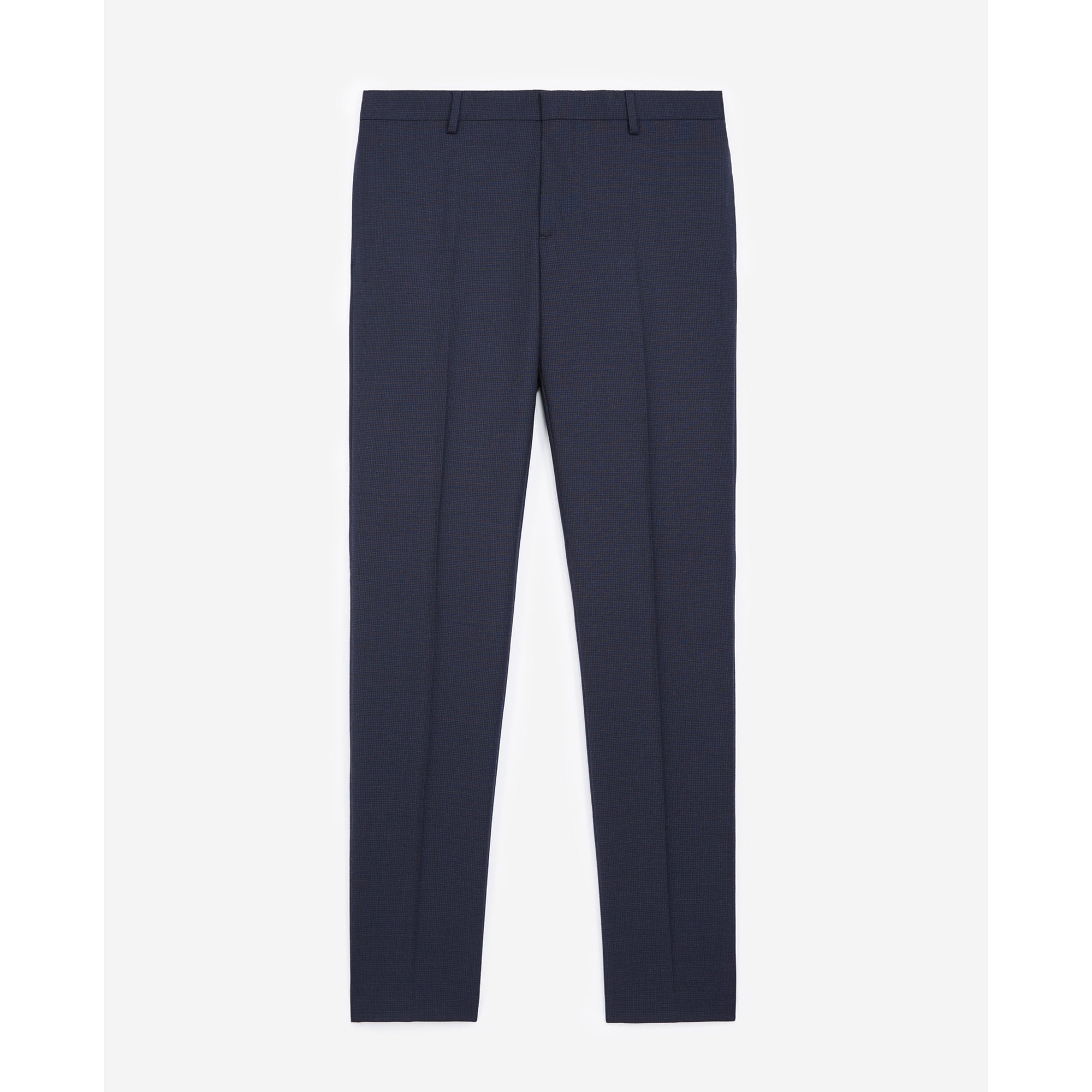 Wool Suit Pants | Men | Navy Blue