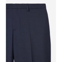 Wool Suit Pants | Men | Navy Blue