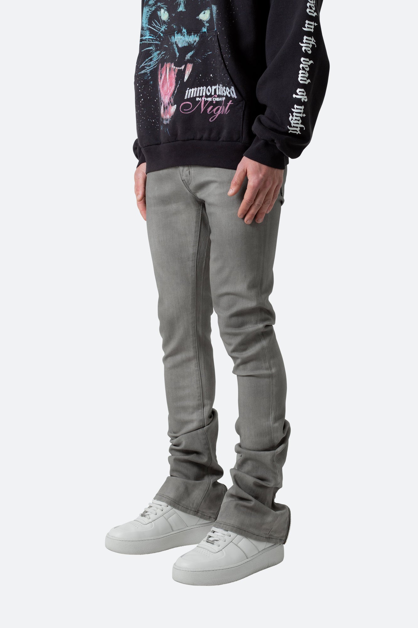X491 Convertible Skinny Denim | Grey