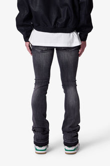 X514 Skinny Stacked Denim | Washed Black