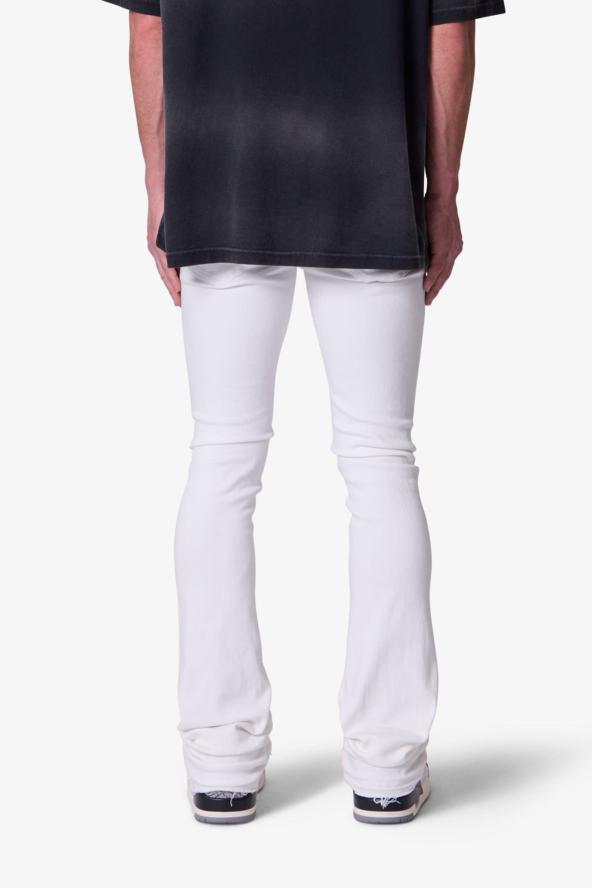 X514 Skinny Stacked Denim | White