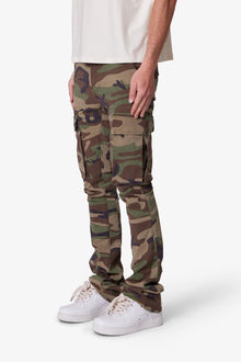 X516 Skinny Stacked Cargo Denim | Camo